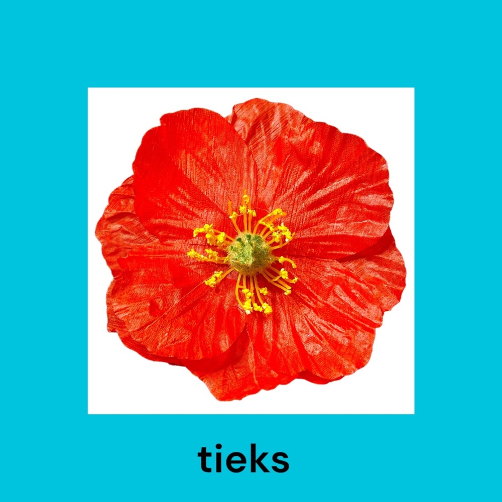 Tieks Flower - Poppy